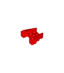 LEGO - Wig 3 1/2 x 4 met nopinkepingen - Red | N - Thumbnail
