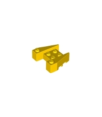 LEGO - Wig 3 1/2 x 4 met nopinkepingen - Yellow | N - Thumbnail