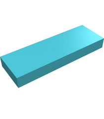 LEGO - Tegel 1 x 3 - Medium Azure | N - Thumbnail