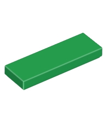 LEGO - Tegel 1 x 3 - Green | N - Thumbnail