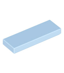 LEGO - Tegel 1 x 3 - Bright Light Blue | N - Thumbnail