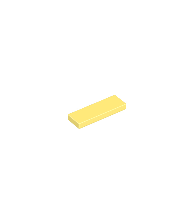 LEGO - Tegel 1 x 3 - Bright Light Yellow | N