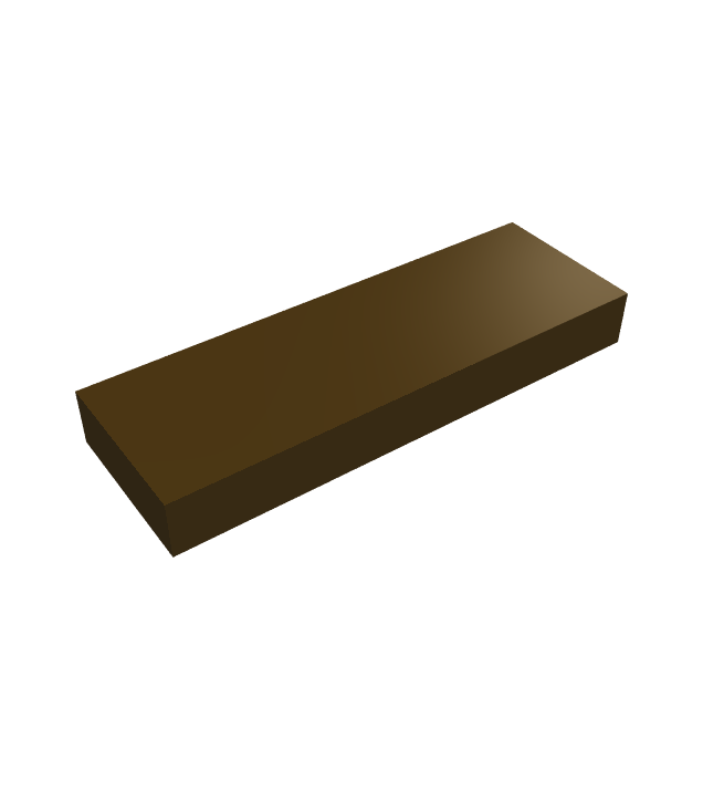 LEGO - Tegel 1 x 3 - Dark Brown | N