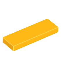 LEGO - Tegel 1 x 3 - Bright Light Orange | N - Thumbnail