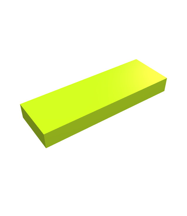 LEGO - Tegel 1 x 3 - Lime | N