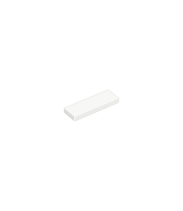 LEGO - Tegel 1 x 3 - White | N