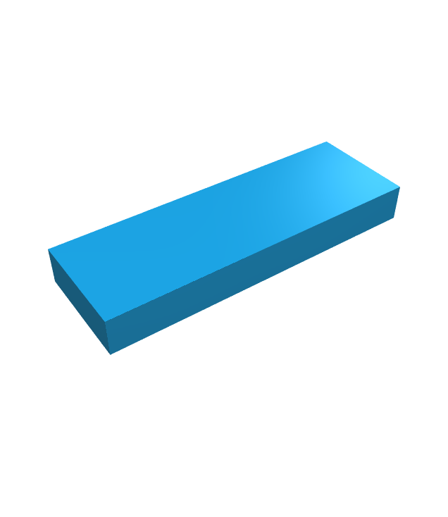 LEGO - Tegel 1 x 3 - Dark Azure | N