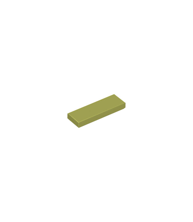 LEGO - Tegel 1 x 3 - Olive Green | N
