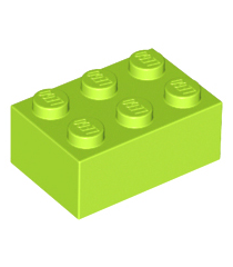 LEGO - Steen 2 x 3 - Lime | N - Thumbnail