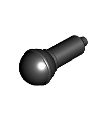 LEGO - Minifiguur-accessoire, microfoon - Black | N - Thumbnail