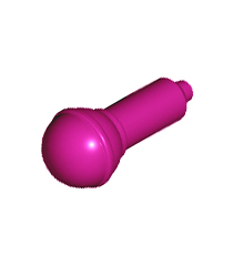 LEGO - Minifiguur-accessoire, microfoon - Magenta | N - Thumbnail