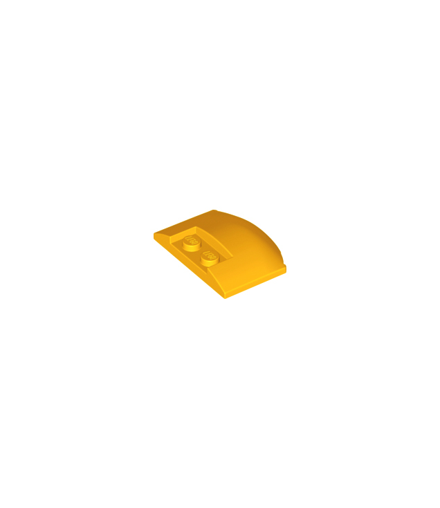 LEGO - Wig 3 x 4 x 2/3 driedubbel gebogen - Bright Light Orange | N