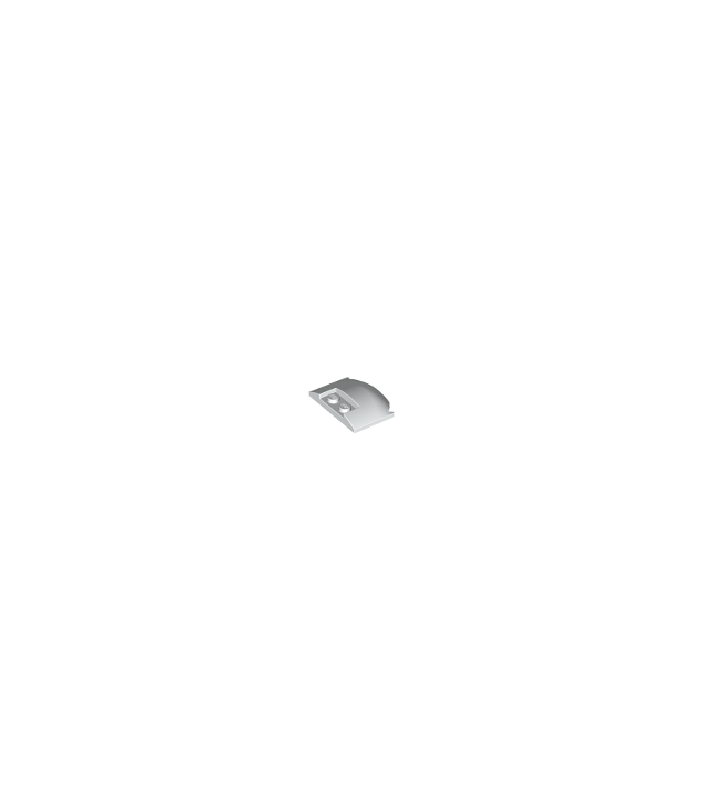 LEGO - Wig 3 x 4 x 2/3 driedubbel gebogen - White | N