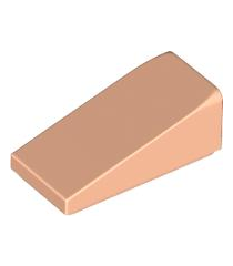 LEGO - Helling 18 graden 2 x 1 x 2/3 - Light Nougat | N - Thumbnail