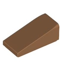 LEGO - Helling 18 graden 2 x 1 x 2/3 - Medium Nougat | N - Thumbnail