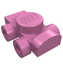 LEGO - Minifiguur-voetuitrusting rolschaats - Dark Pink | N - Thumbnail