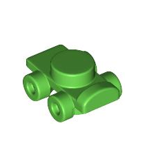 LEGO - Minifiguur-voetuitrusting rolschaats - Bright Green | N - Thumbnail