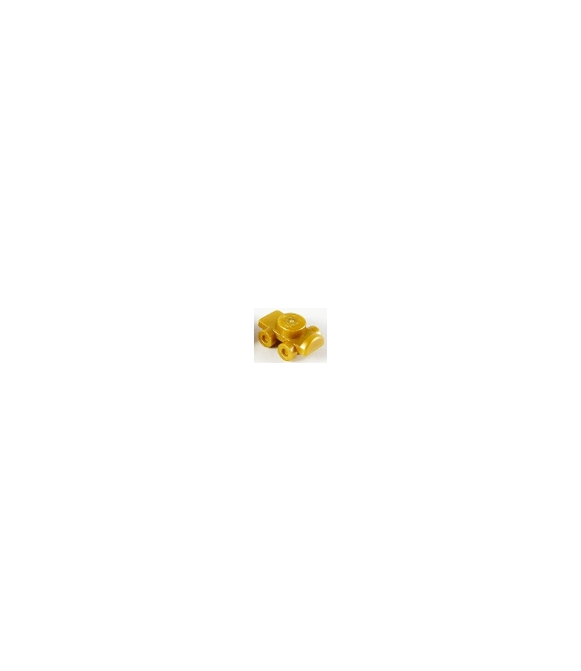 LEGO - Minifiguur-voetuitrusting rolschaats - Pearl Gold | N