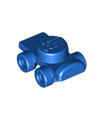 LEGO - Minifiguur-voetuitrusting rolschaats - Blue | N - Thumbnail