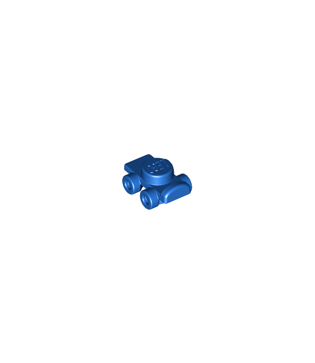 LEGO - Minifiguur-voetuitrusting rolschaats - Blue | N