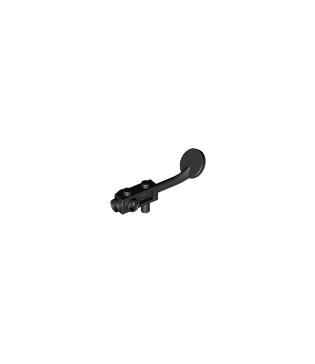 LEGO - Minifiguur-accessoire, metaaldetector zonder nop op zoekkop - Black | N