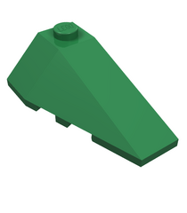 LEGO - Wig 4 x 2 driedubbel rechts - Green | N - Thumbnail