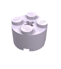 LEGO - Steen, rond 2 x 2 met as-gat - Lavender | N - Thumbnail