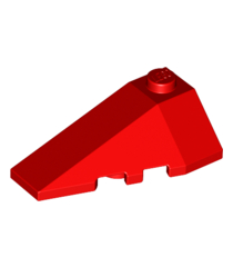 LEGO - Wig 4 x 2 driedubbel links - Red | N - Thumbnail