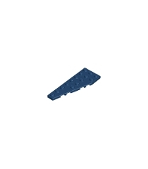 LEGO - Wig, plaat 8 x 3 vijfhoekig links - Dark Blue | N - Thumbnail