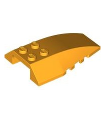 LEGO - Wig 6 x 4 driedubbel gebogen - Bright Light Orange | N - Thumbnail