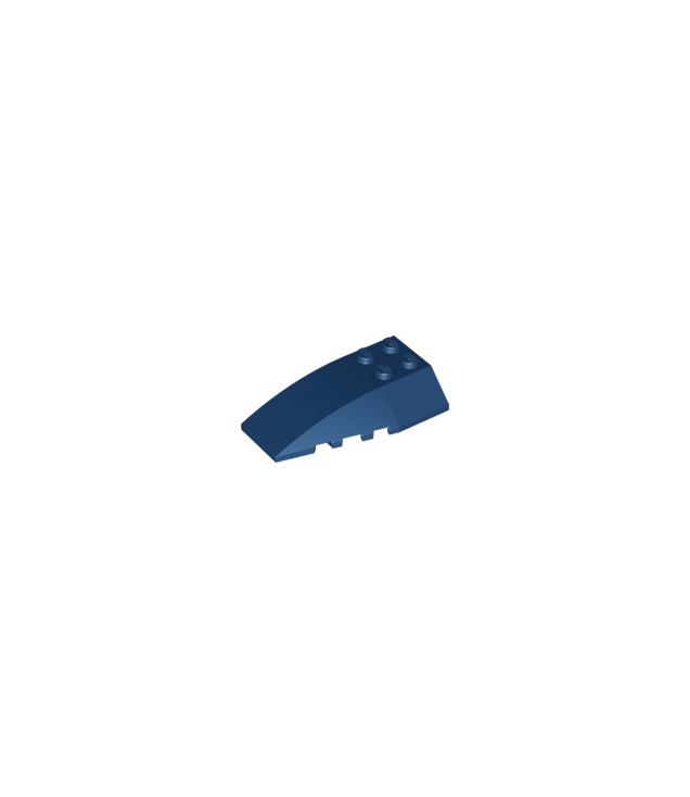 LEGO - Wig 6 x 4 driedubbel gebogen - Dark Blue | N