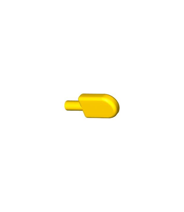 LEGO - Ijsje / waterijs / lolly op stokje - Yellow | N