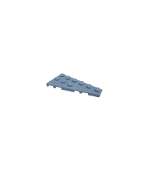 LEGO - Wig, plaat 6 x 3 rechts - Sand Blue | N - Thumbnail