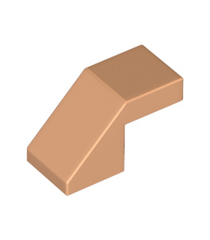 LEGO - Helling 45 graden 2 x 1 met uitsparing zonder nop - Nougat | N - Thumbnail