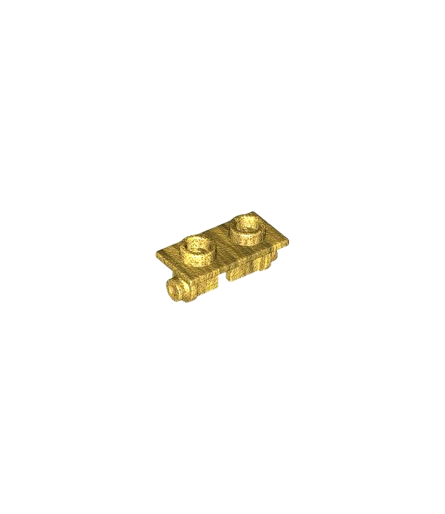 LEGO - Scharniersteen 1 x 2 bovenplaat - Pearl Gold | N