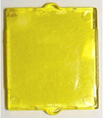 LEGO - Glas voor raam 1 x 2 x 2 vlakke voorkant - Trans-Yellow | N - Thumbnail