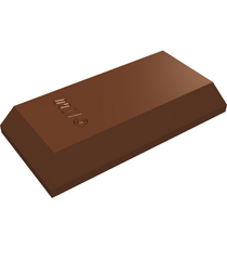 LEGO - Minifiguur-accessoire, goudstaaf / baar - Reddish Brown | N - Thumbnail