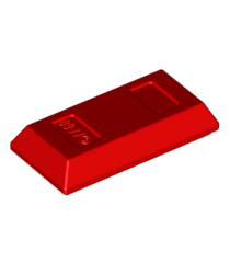 LEGO - Minifiguur-accessoire, goudstaaf / baar - Red | N - Thumbnail