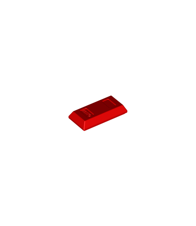 LEGO - Minifiguur-accessoire, goudstaaf / baar - Red | N
