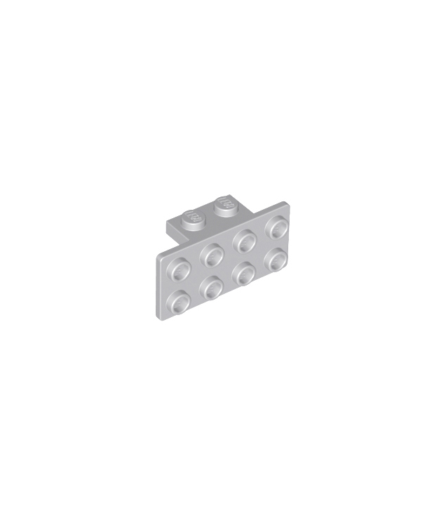 LEGO - Beugel 1 x 2 - 2 x 4 - Light Bluish Gray | N