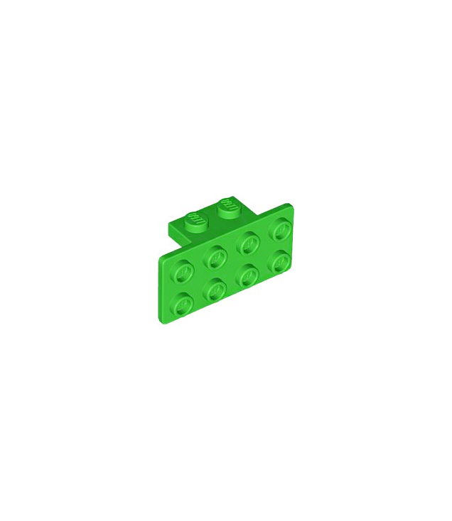LEGO - Beugel 1 x 2 - 2 x 4 - Bright Green | N