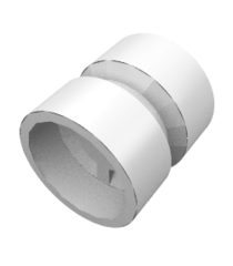 LEGO - Wiel Ø11 x 12 mm met inkeping voor wielhouderpen - White | N - Thumbnail