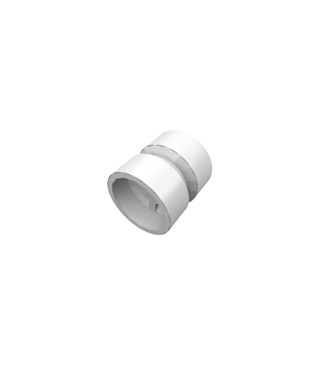 LEGO - Wiel Ø11 x 12 mm met inkeping voor wielhouderpen - White | N