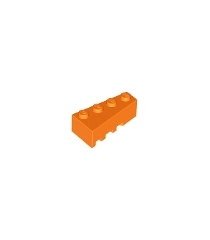 LEGO - Wig 4 x 2 rechts - Orange | N - Thumbnail