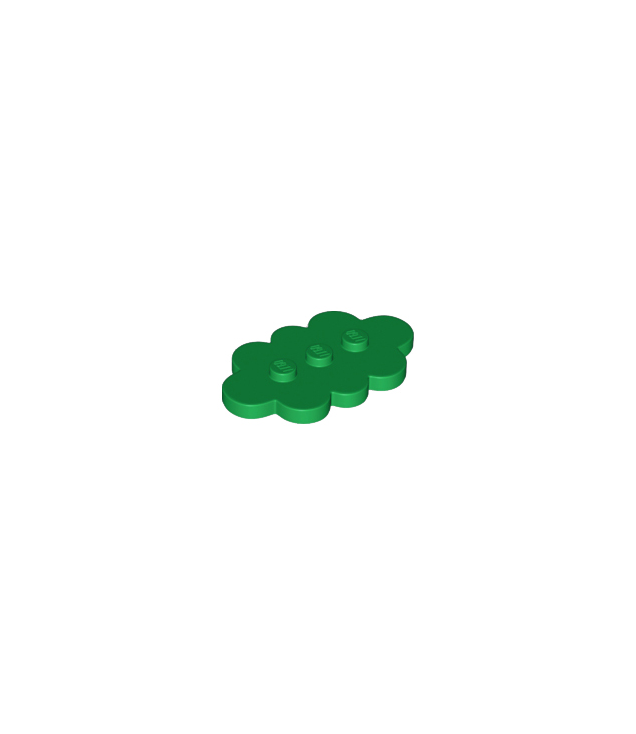 LEGO - Tegel, gemodificeerd 3 x 5 wolk - Green | N