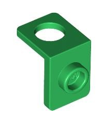 LEGO - Minifiguur nekbeugel met achterste nop - dikke achterwand - Green | N - Thumbnail