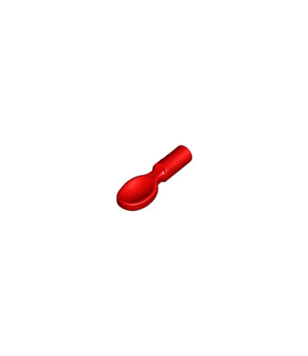 LEGO - Minifiguur-accessoire, lepel met vlak uiteinde - Red | N