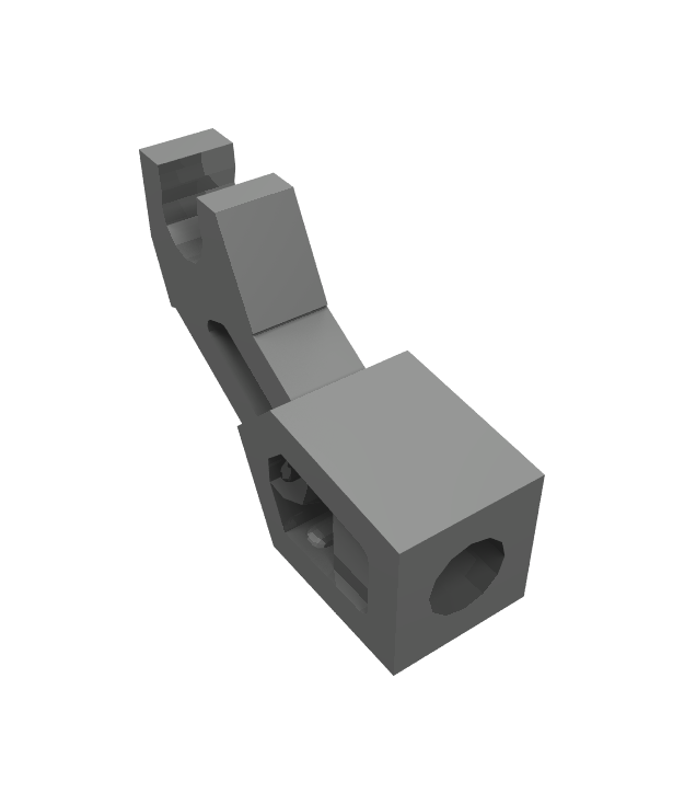 LEGO - Mechanische arm Exo-Force / Bionicle, dikke steun - Pearl Dark Gray | N