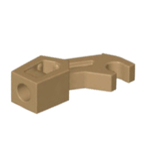 LEGO - Mechanische arm Exo-Force / Bionicle, dikke steun - Dark Tan | N - Thumbnail