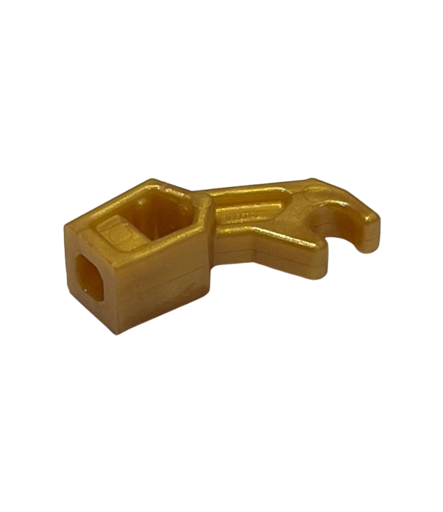 LEGO - Mechanische arm Exo-Force / Bionicle, dikke steun - Pearl Gold | N